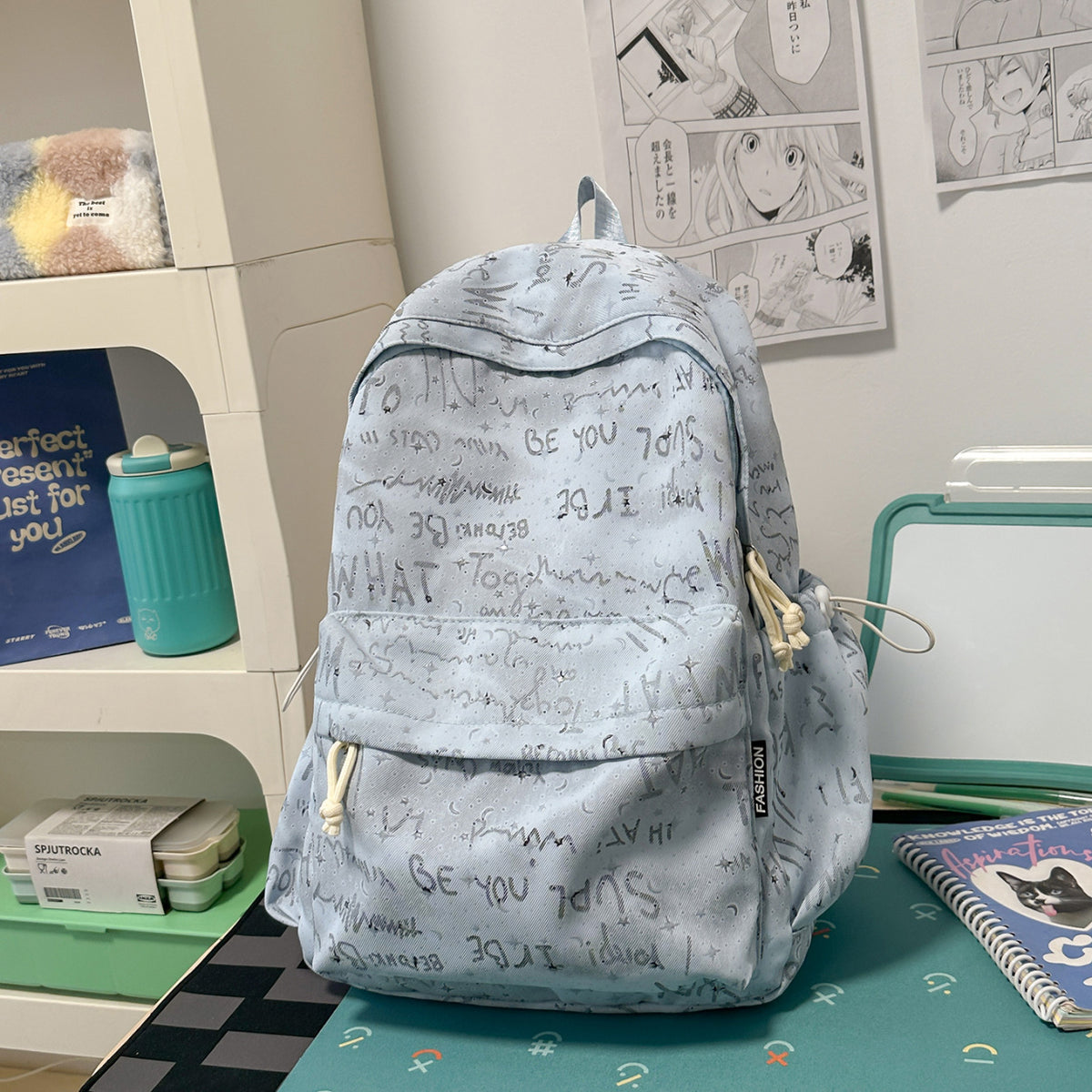 Künstlerischer Grafikdruck Rucksack Brehn