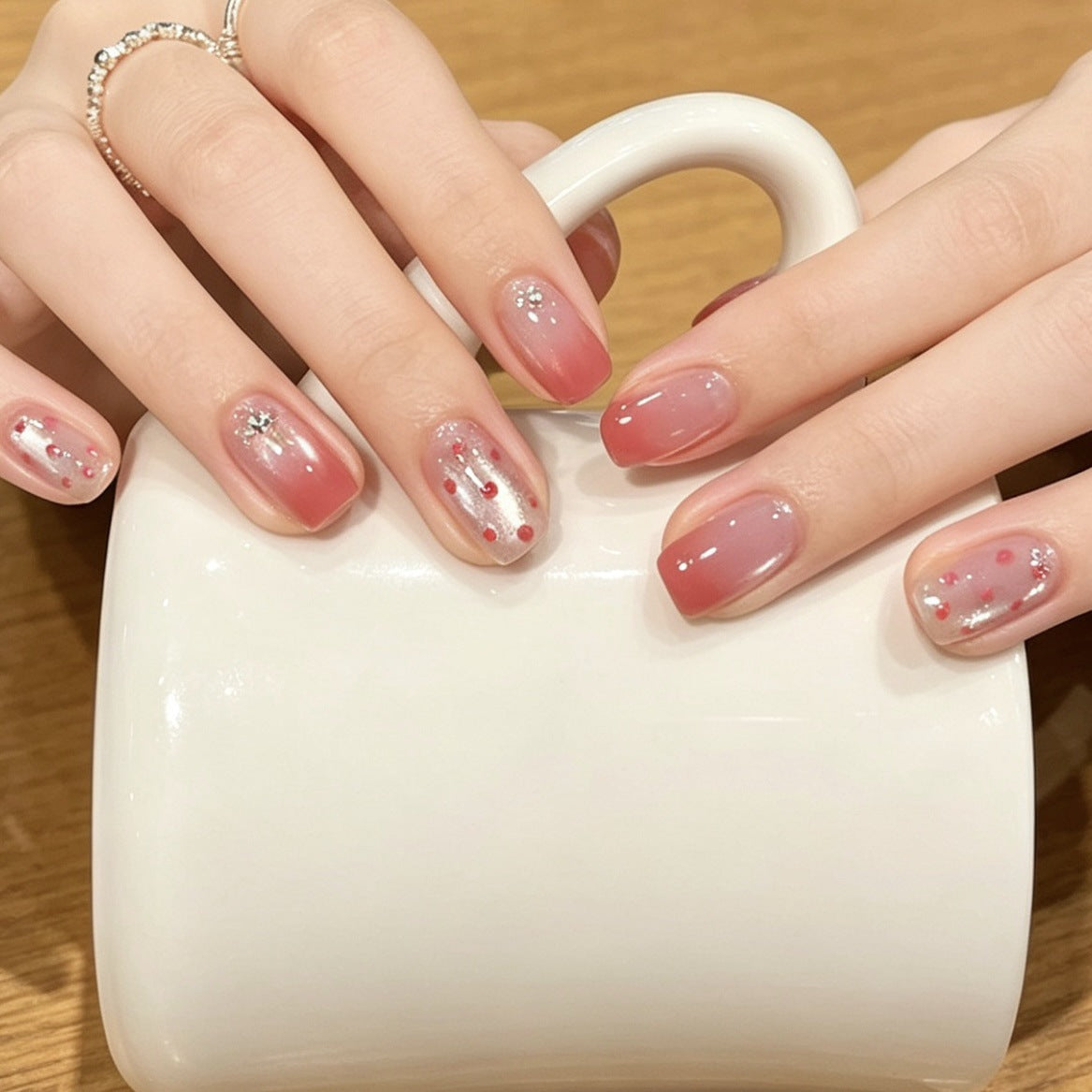 Premium Glänzend Press-On Nail Art Brehn
