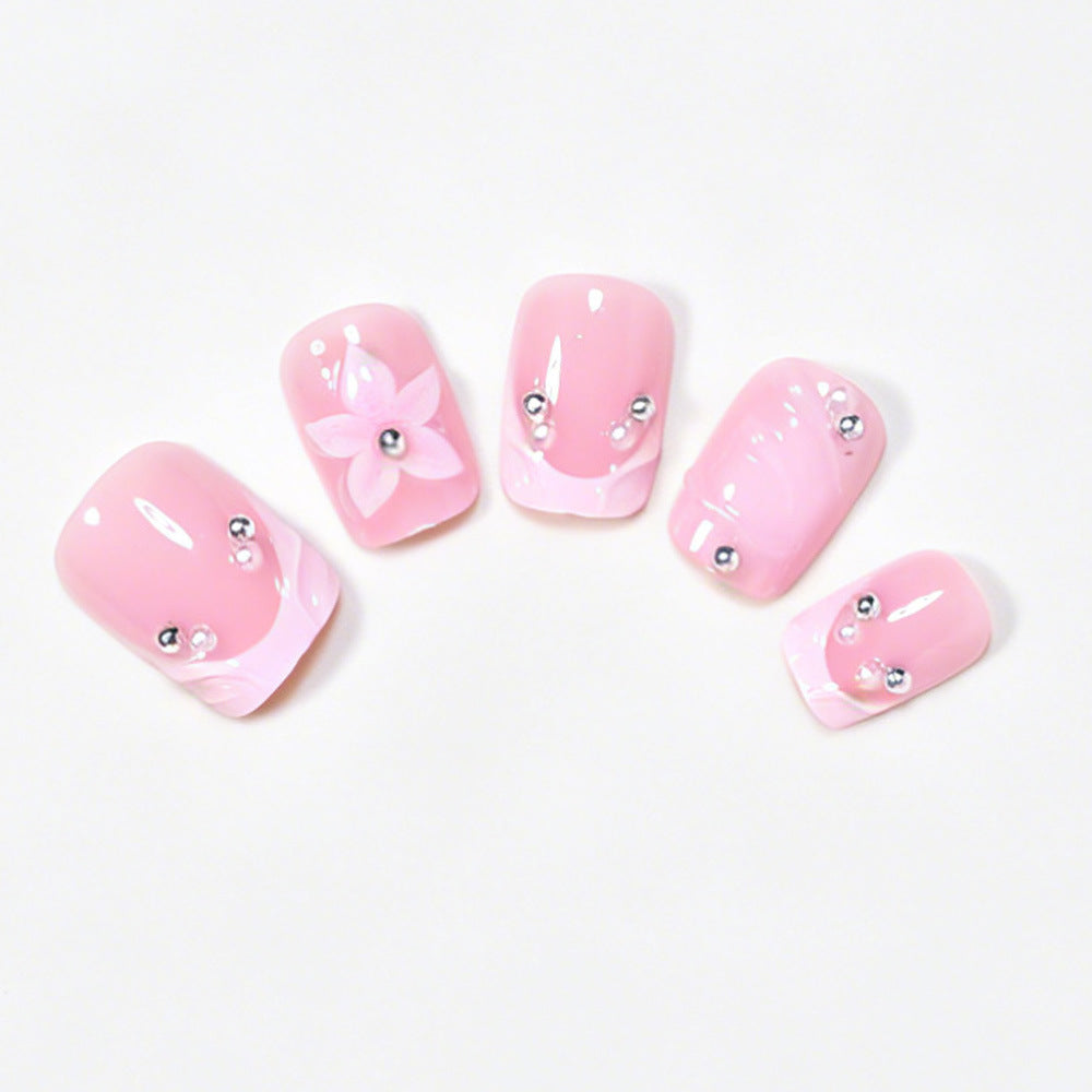 Dekoratives Florales Acryl-Nagelkunst Set Brehn