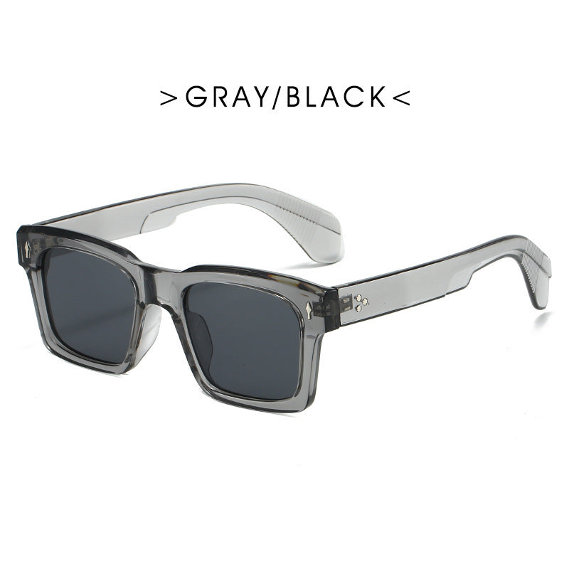 Damen moderne Sonnenbrille im claro-geometrischen Design Brehn