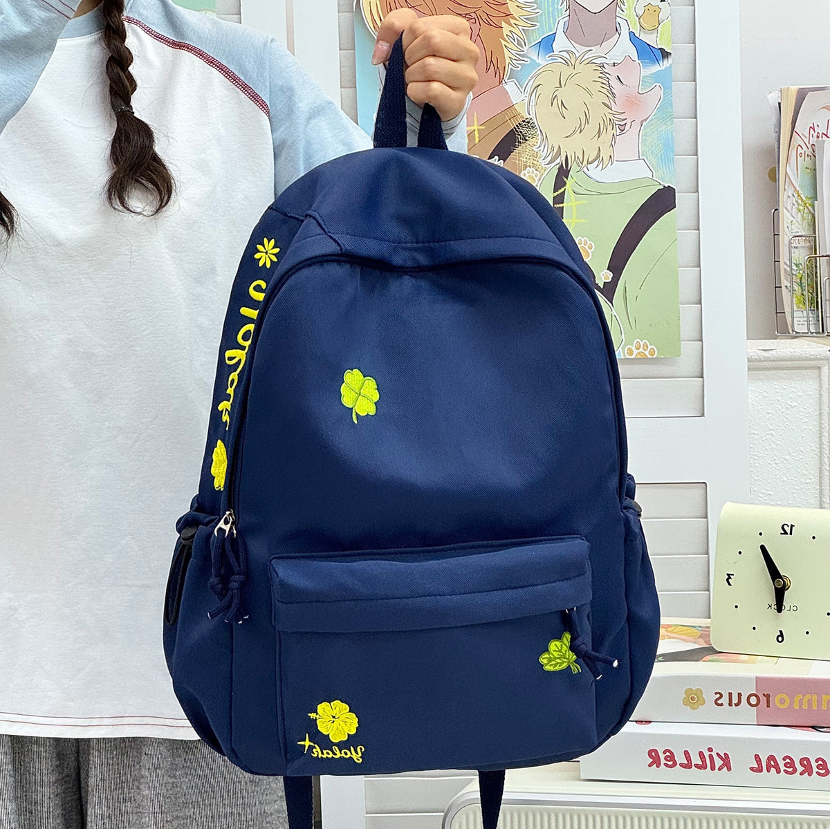 Trendige Floral Design Rucksack Brehn