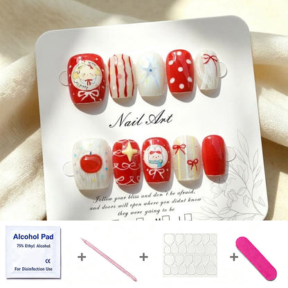 Urlaubs-Themen Press-On Nagelkunst Set