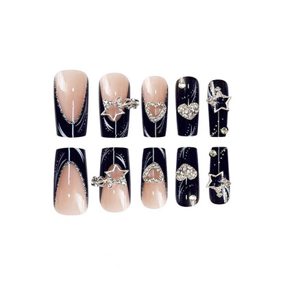 Glamourös 3D Nagel Kunst Set Brehn