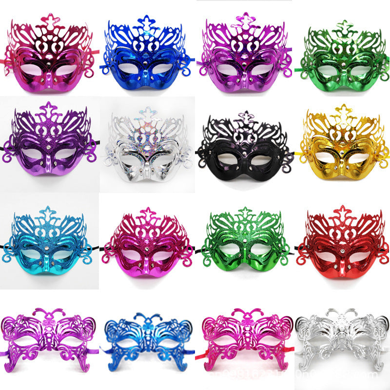 Elegante venezianische Maskerade Maske Brehn