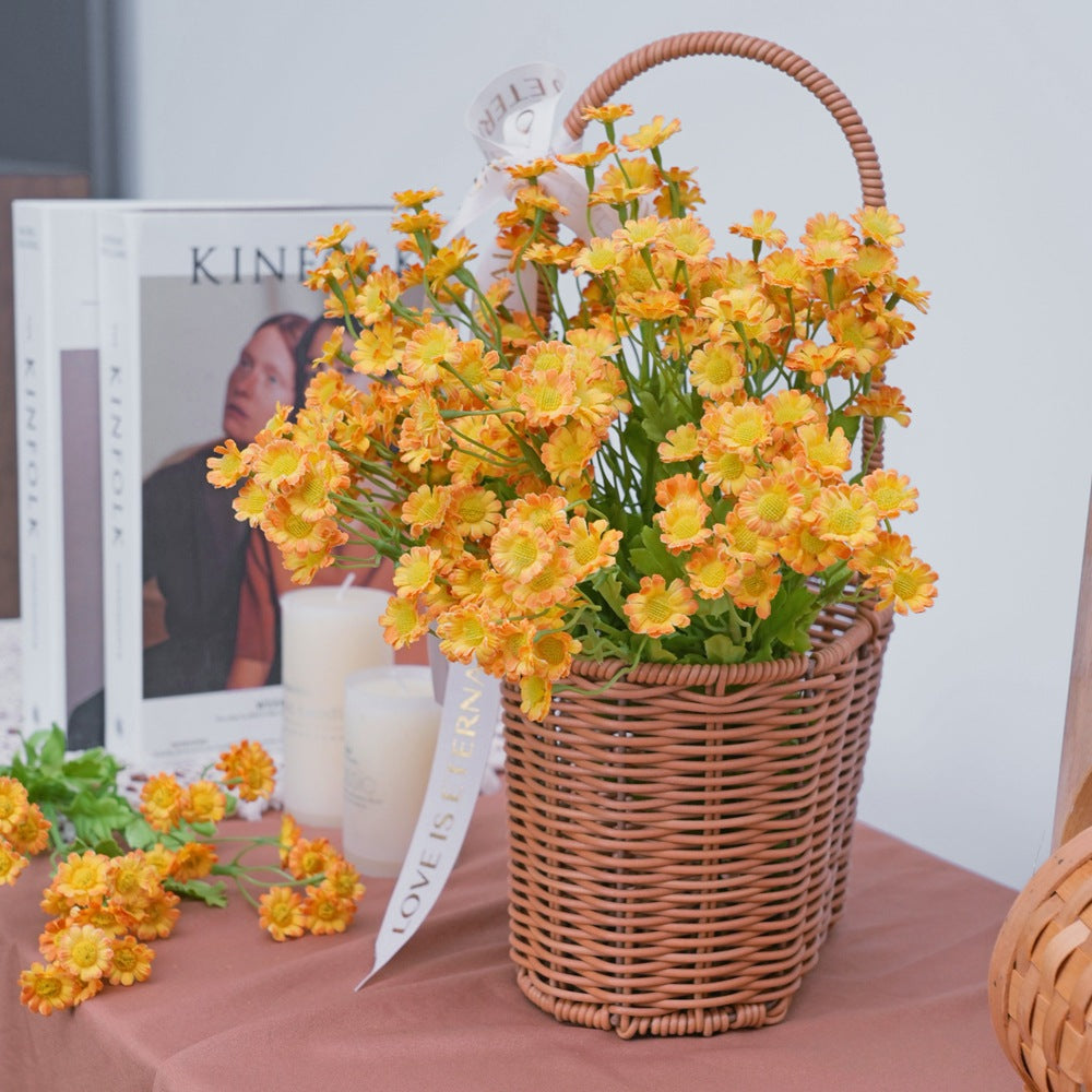 Realistische Blumenstängel-Anordnung