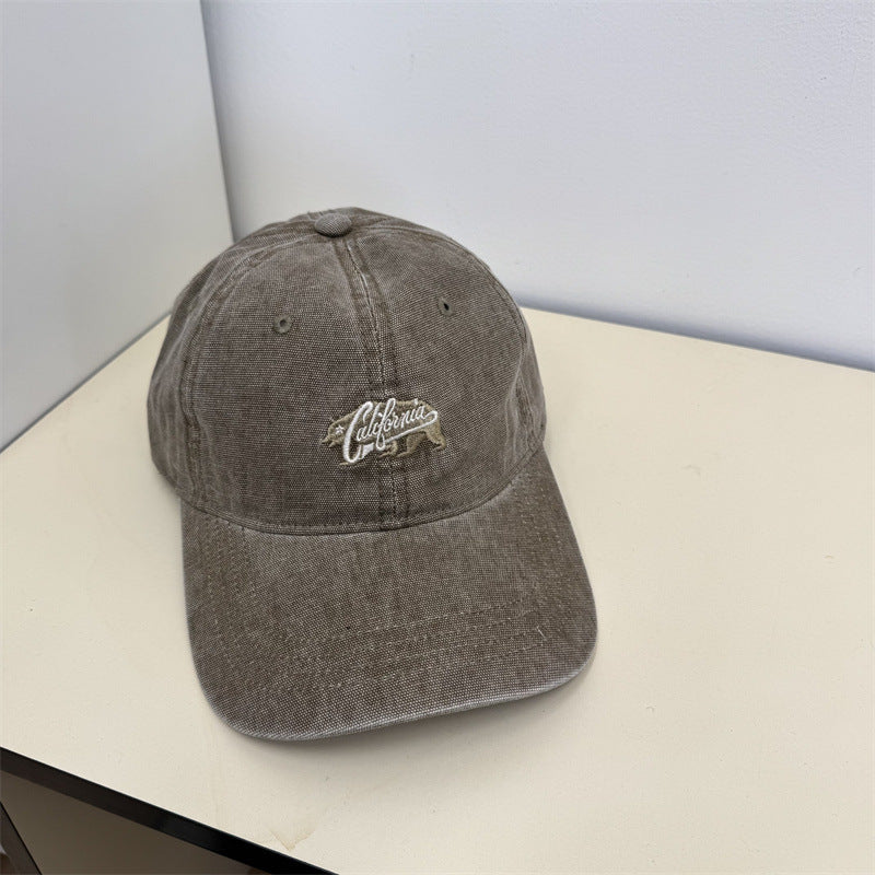 Damens Freizeit Vintage Bestickte Kappe Brehn