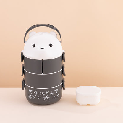 Süße Panda-Themen Lebensmittellagerung Container