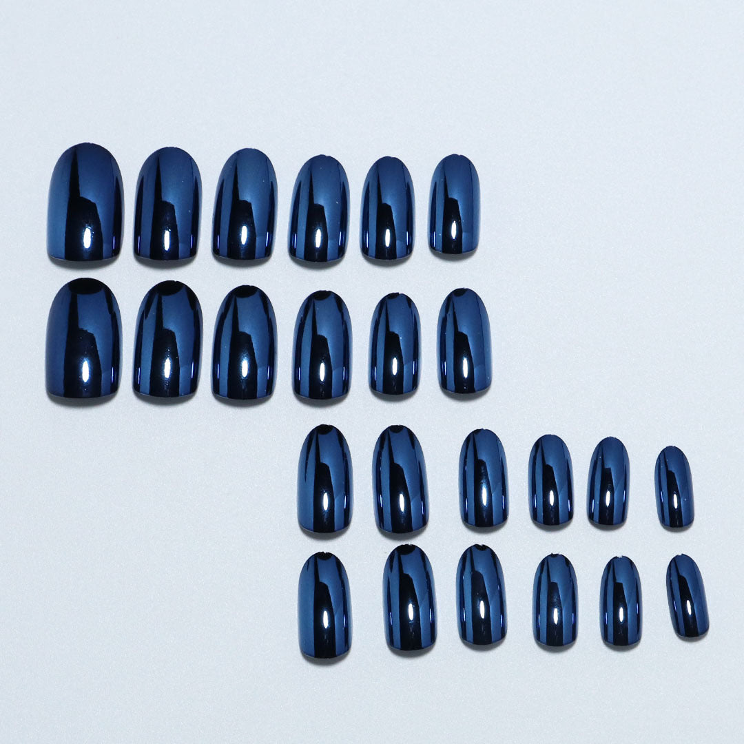 Glänzendes Stiletto Press-On Nagelset Brehn