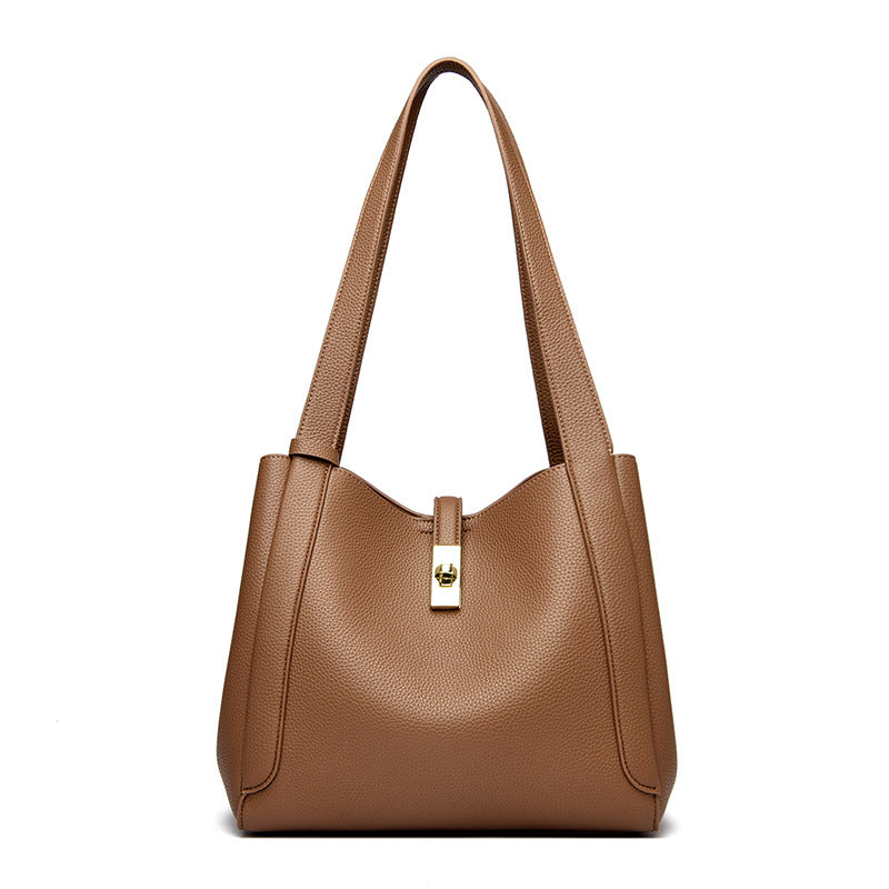 Elegante Strukturierte Schultertasche Brehn