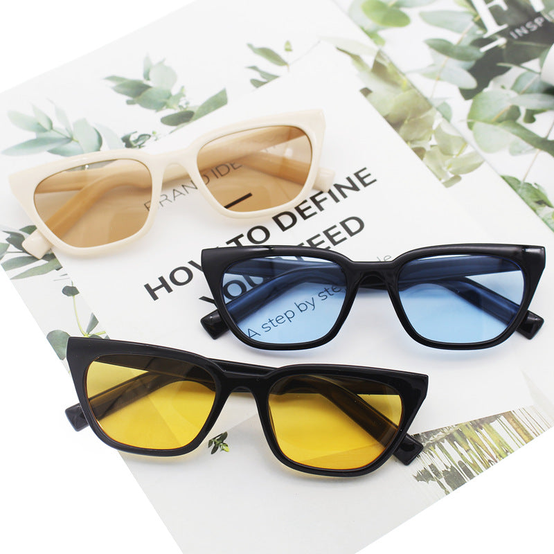 Damen geometrische Designer-Sonnenbrille im modernen Look Brehn