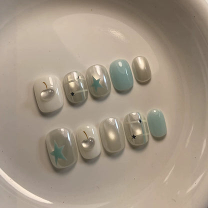 Künstlerisch Themen Druck-Nagelset