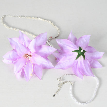 Elegantes Blumen-Haardekorationsset