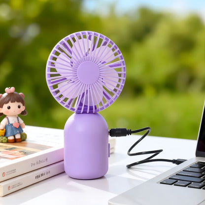 Damen Tragbarer USB Tischventilator mit flexiblem Kopf Brehn
