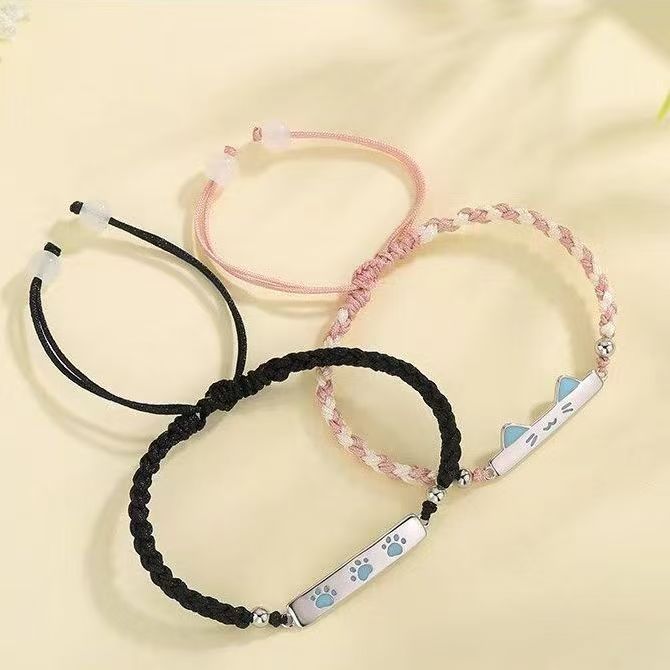 Niedliche Katzen-Themen Charm-Armband Brehn