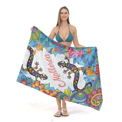 strandtuch mit einzigartigem Unterwasser-Motiv Brehn