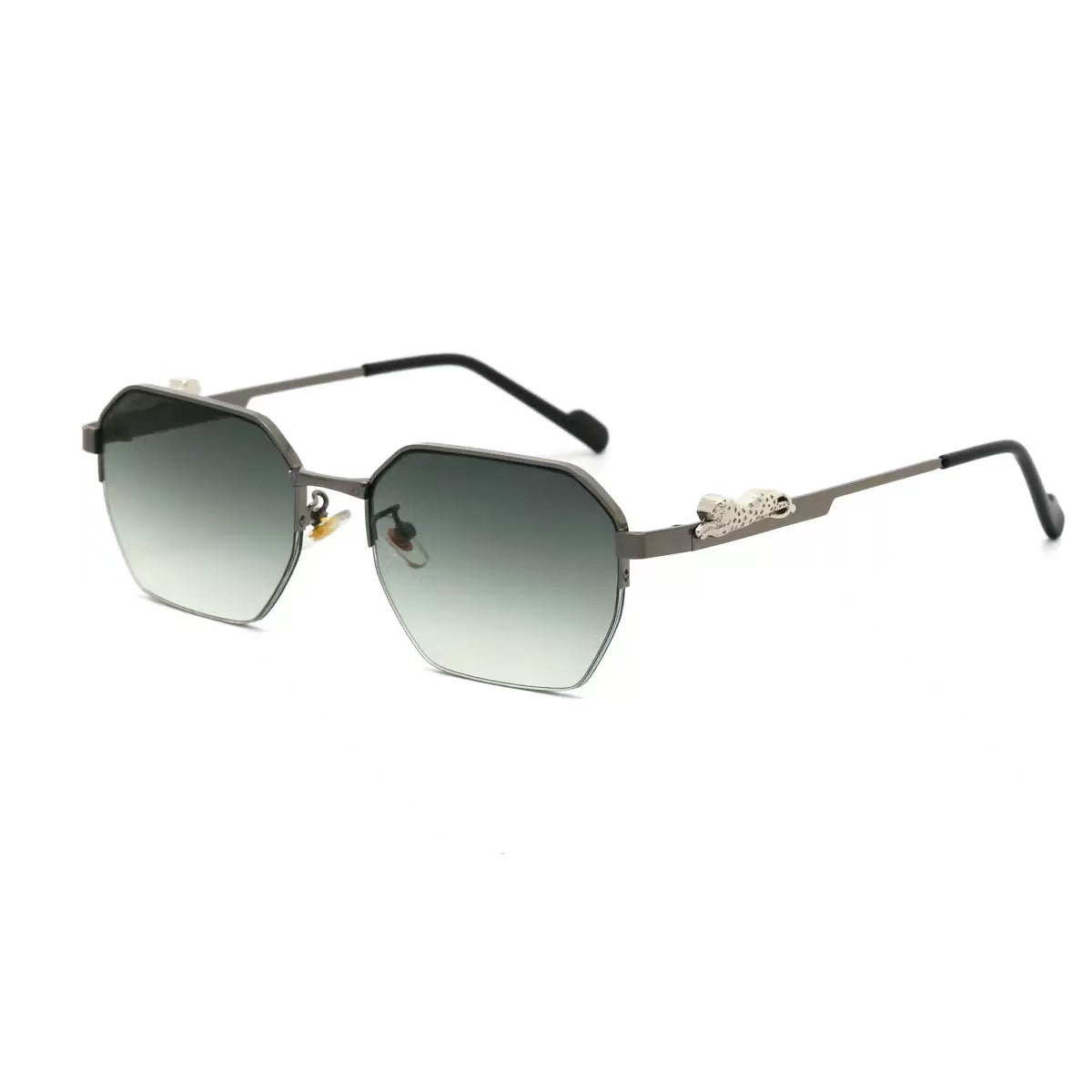 Damen elegante Sonnenbrille im modernen Oktagon-Design Brehn