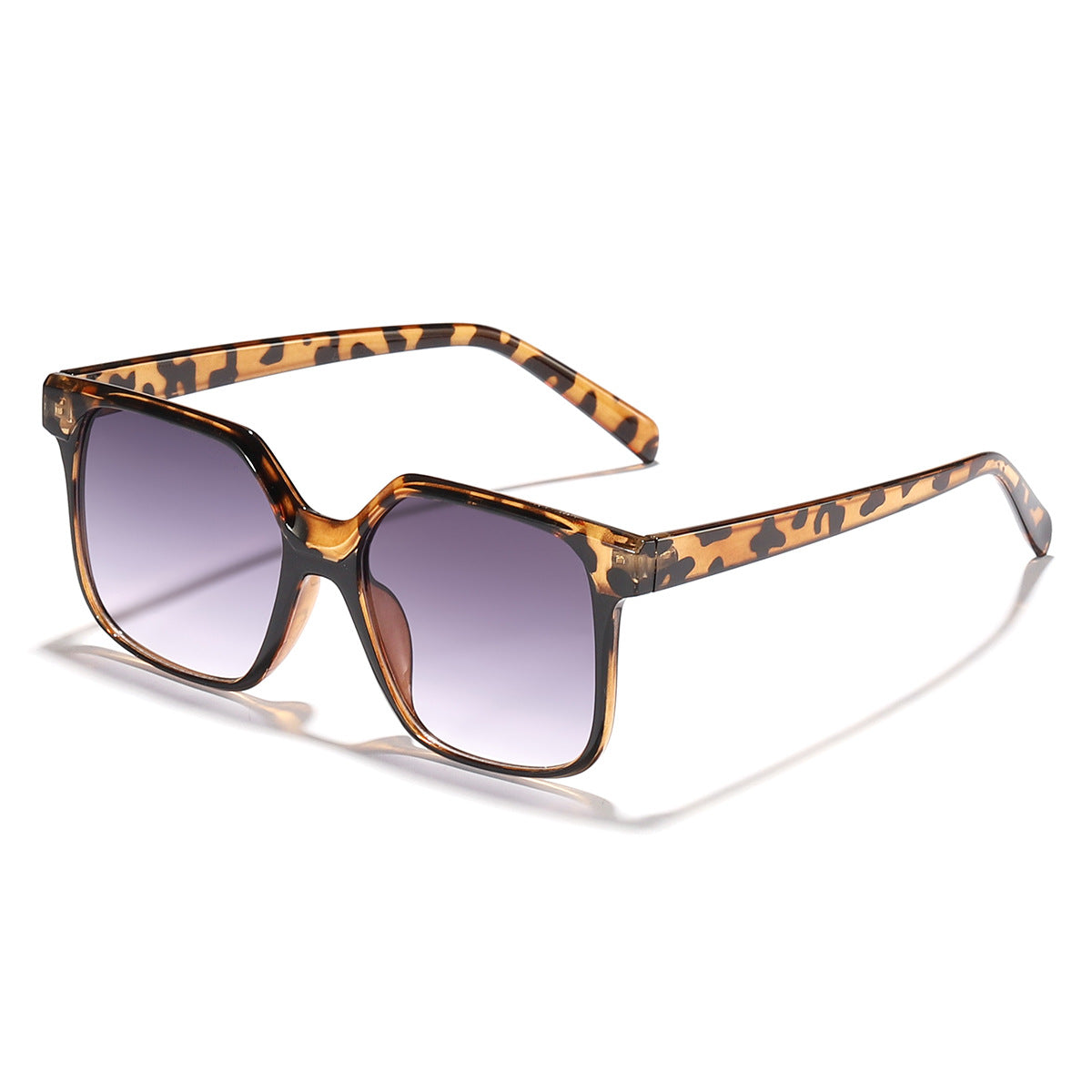 Damen stylische Sonnenbrille im trendigen Leopardenmuster Brehn