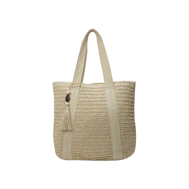 Handgefertigte Strandtasche Aus Hochwertigem Naturmaterial Brehn