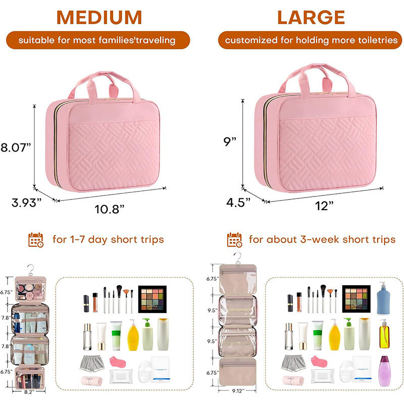 Eleganter Kosmetik-Organizer mit Strukturiertem Design Brehn