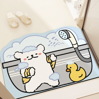 Cartoon Badmatte Brehn