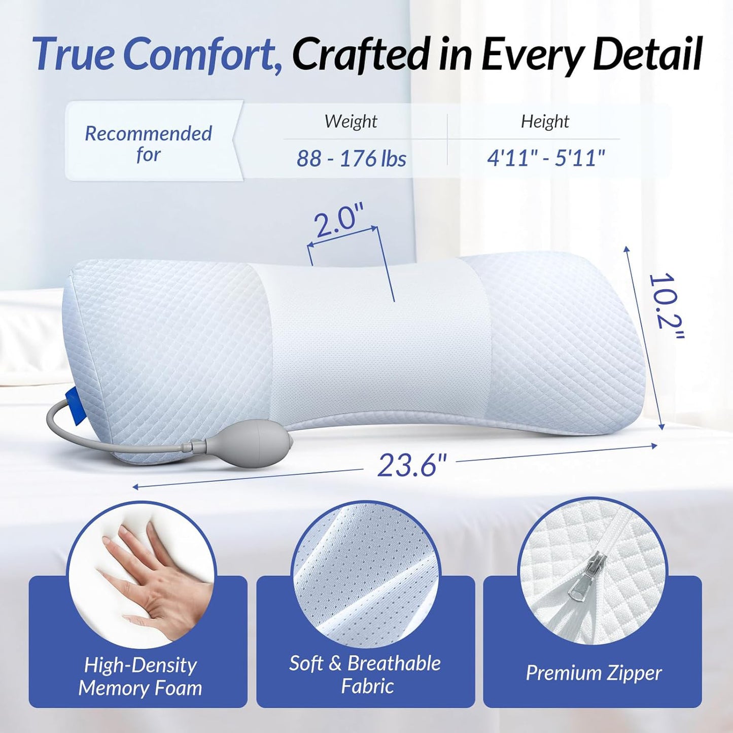 ergonomisches Schlafkissen Brehn