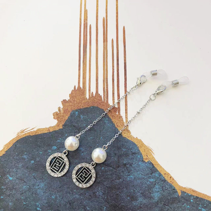 Elegante Perlen Drop Dangle Ohrringe Brehn