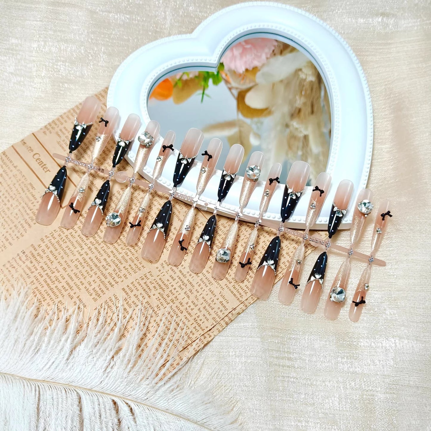 Glamouröse Fingernägel Brehn