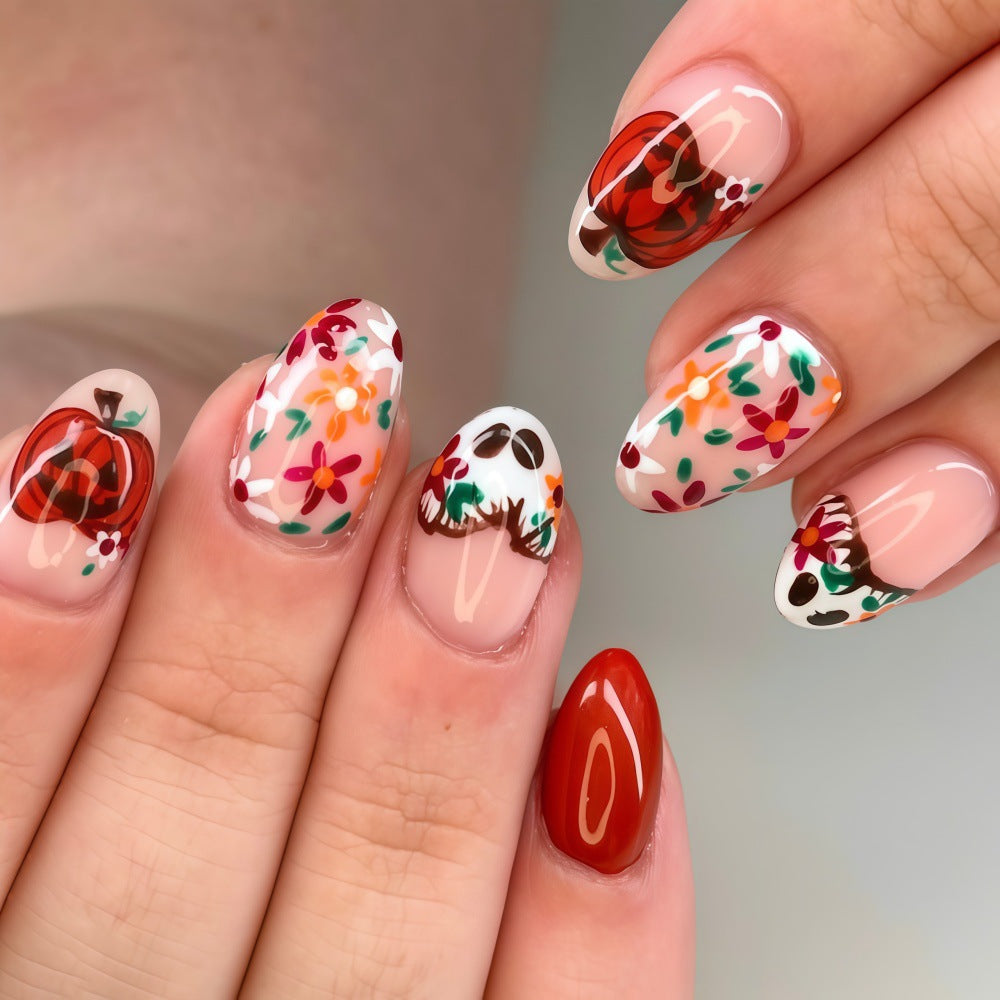 Kunstnägel mit herbstlichen Motiven Brehn