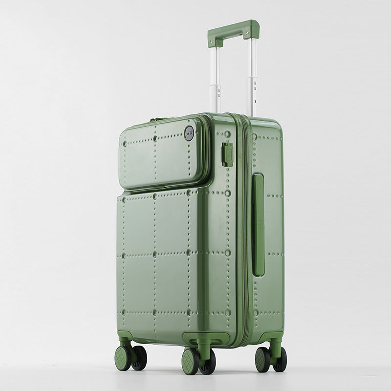 Texturiertes Hard-Shell Spinner Trolley