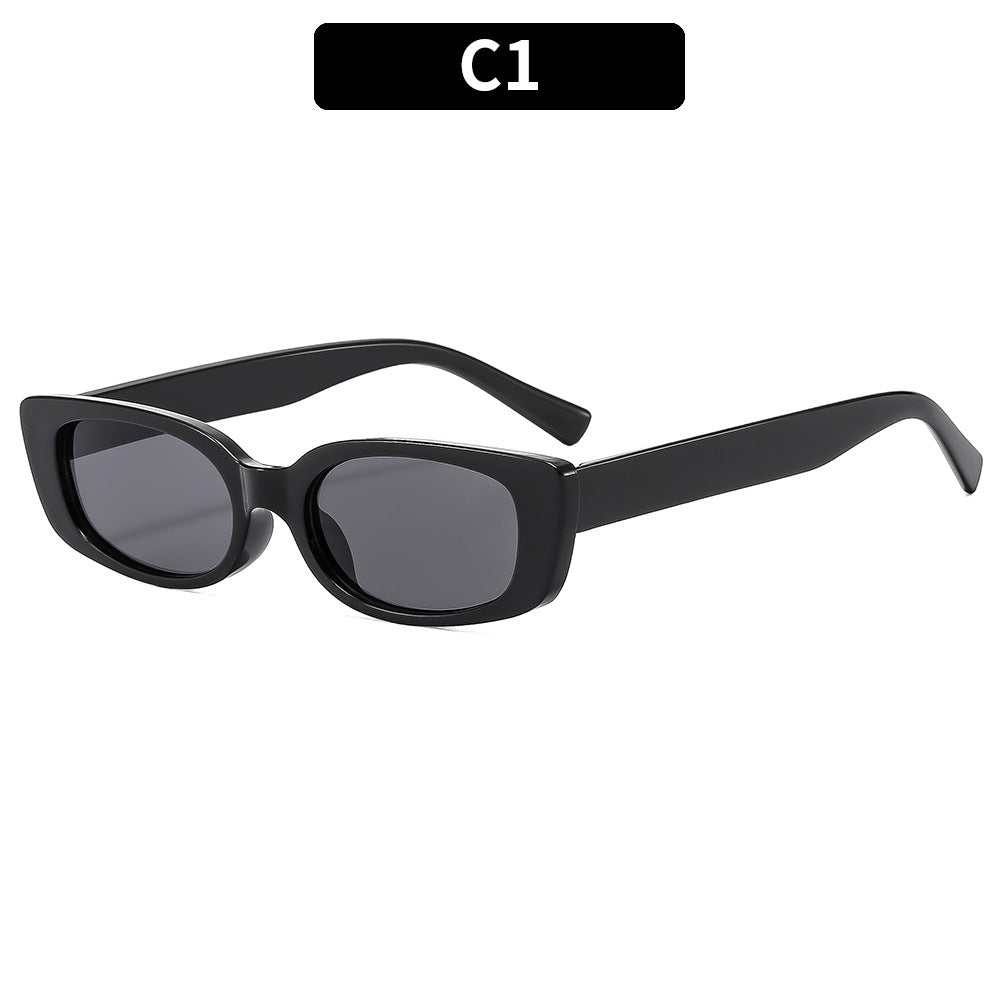 Moderne Anziehung Retro-Stil Winkelsonnenbrille