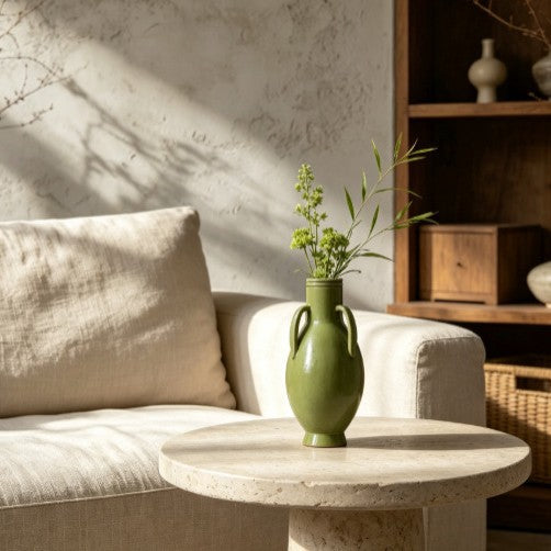 Elegante dekorative Keramikvase