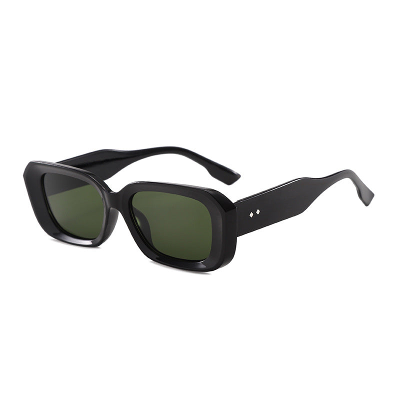 Damen Modische Oversized-Sonnenbrille mit hochwertigem Kunststoffrahmen Brehn