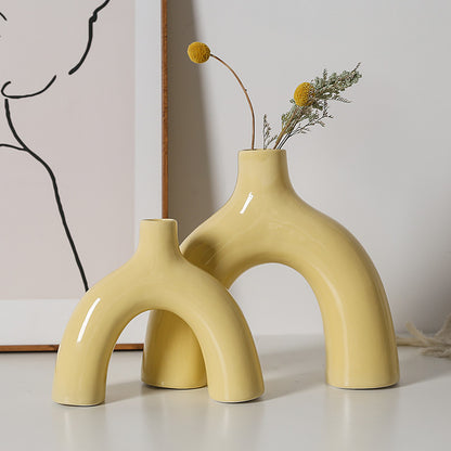Stylische und kreative Keramikvase Brehn