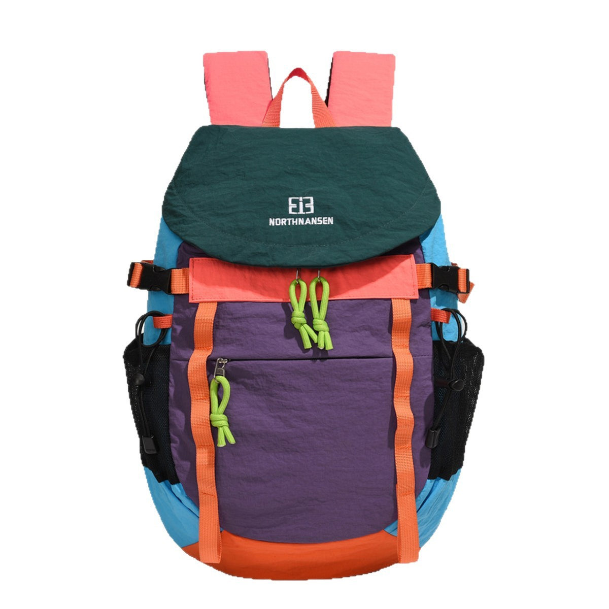 Farbiger Mehrfach-Taschen-Wander-Rucksack Brehn