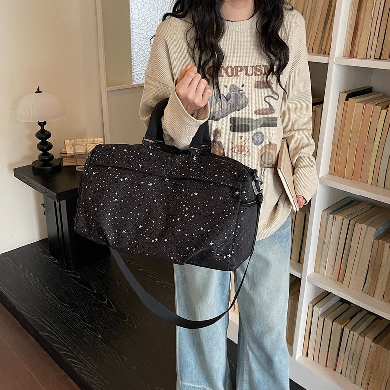 Stylische Sterne-Muster Abenteuer Duffel Tasche Brehn