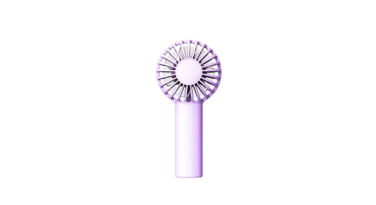 Damen tragbarer USB Handventilator mit flexibler Halterung Brehn