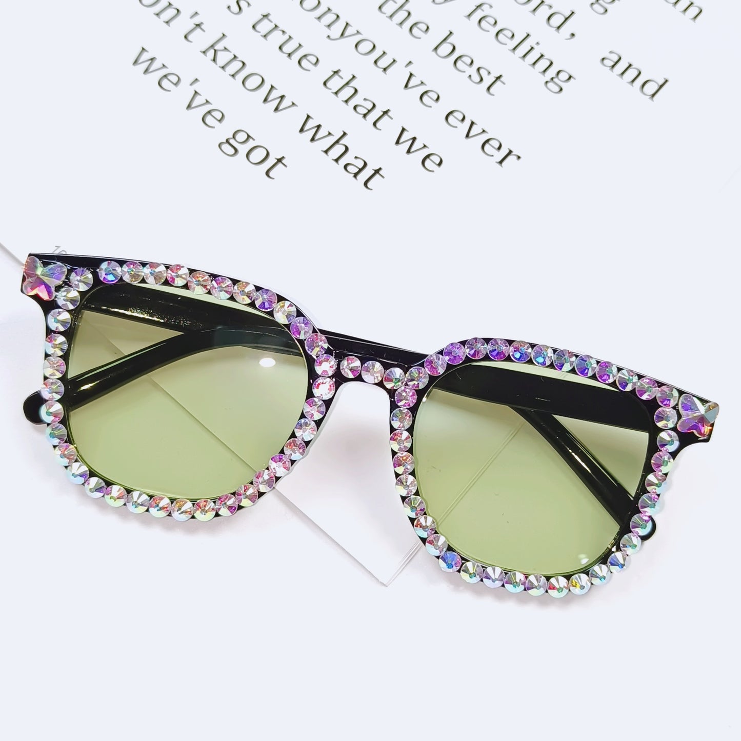 Modische mit Strass verzierte Sonnenbrille Brehn