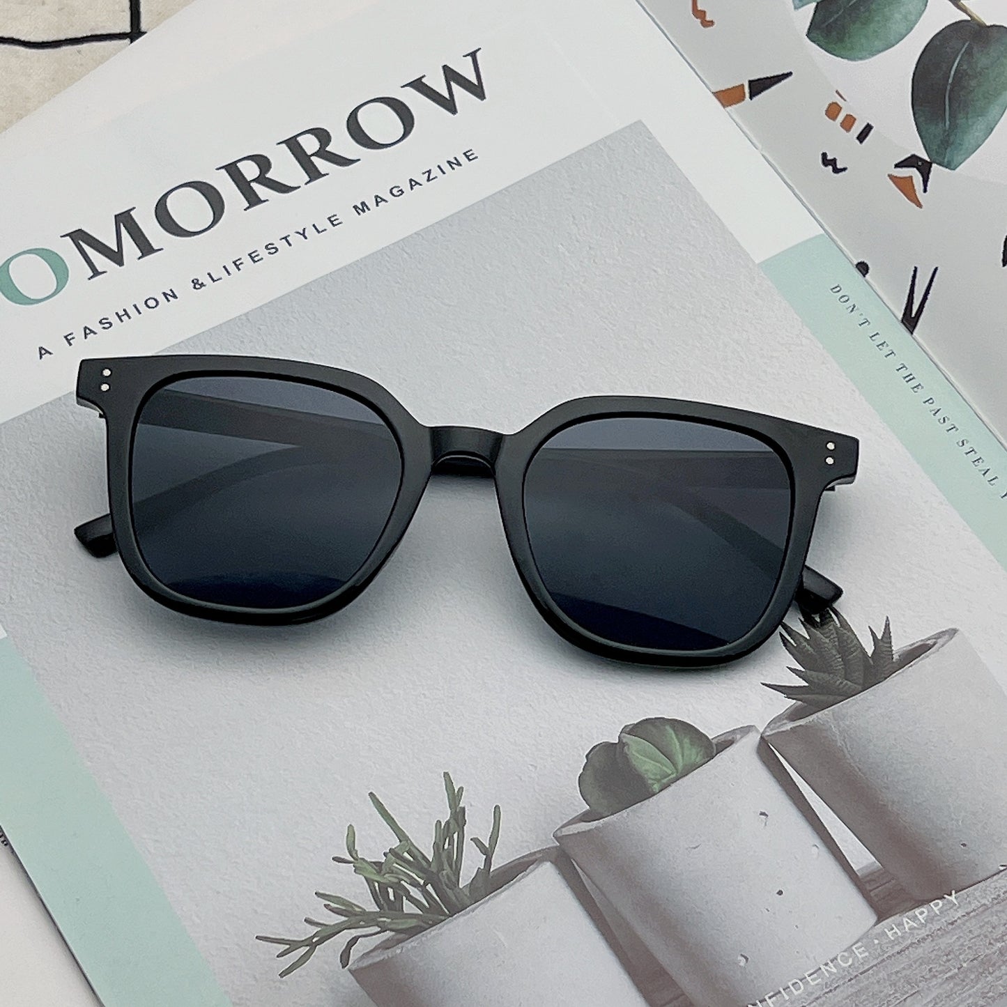 Statement Quadrat Rahmen Sonnenbrille Brehn