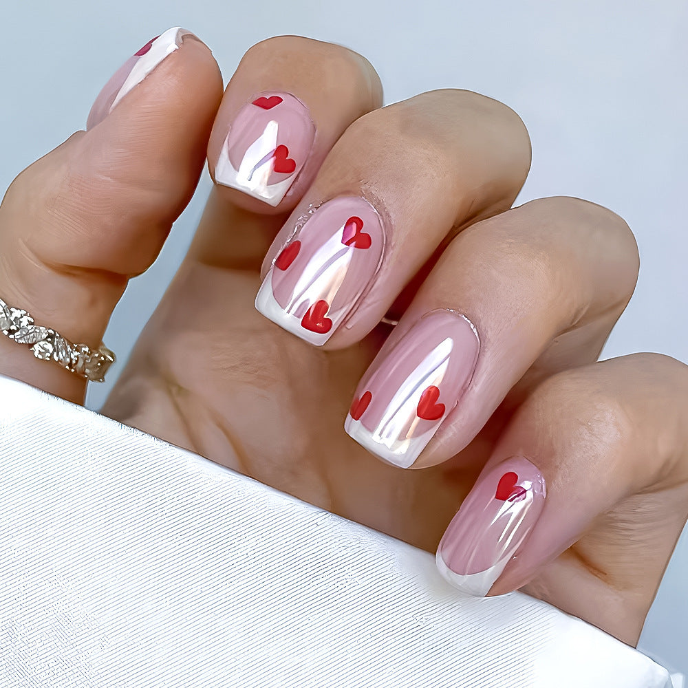 Herz-geschmücktes Gel-Nagelkunst-Set Brehn
