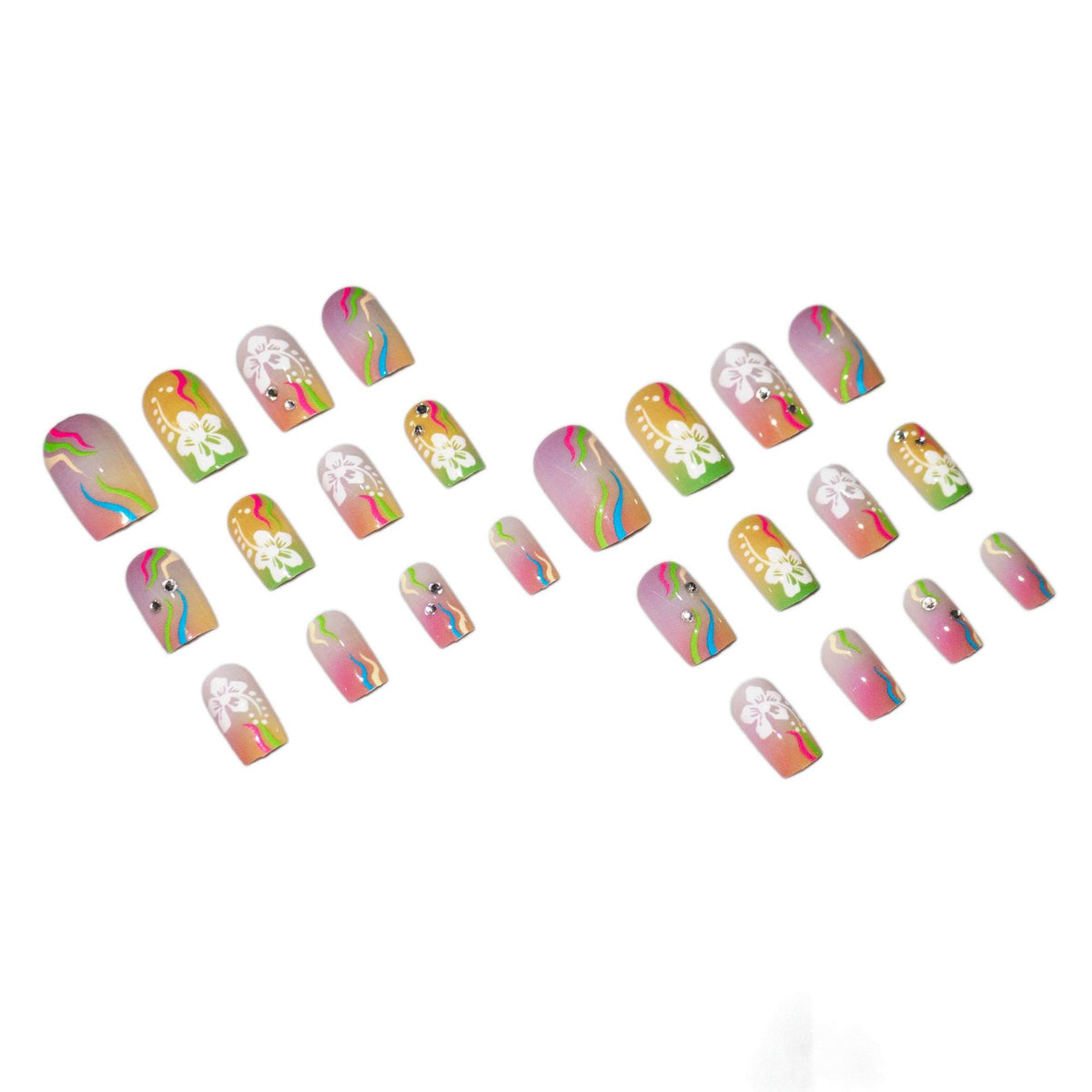 Dekoratives Acrylnagelkunstset