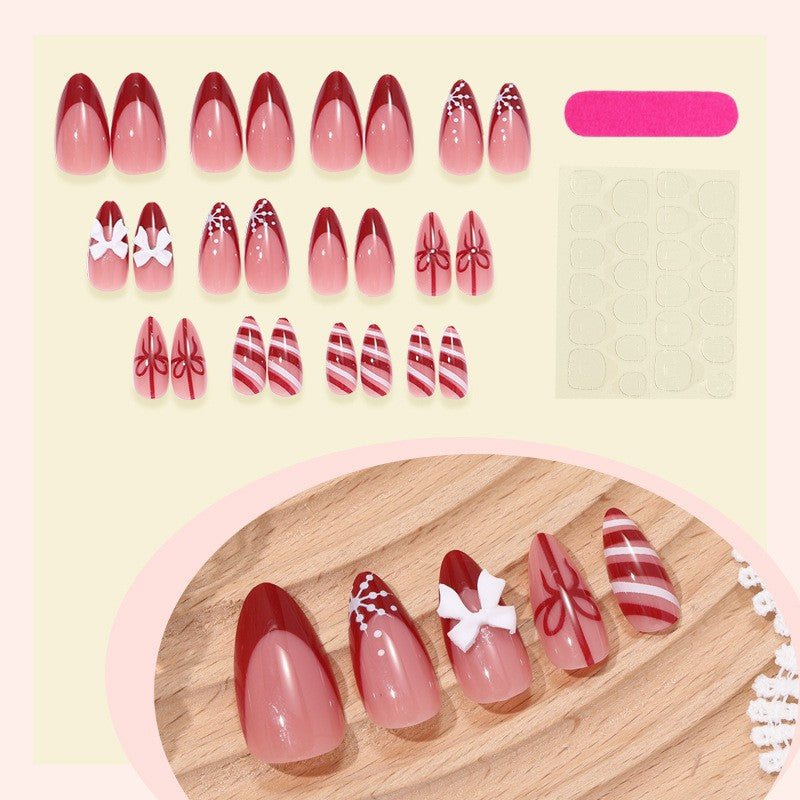 Gradient Style Press-On Nails mit Schließset Brehn