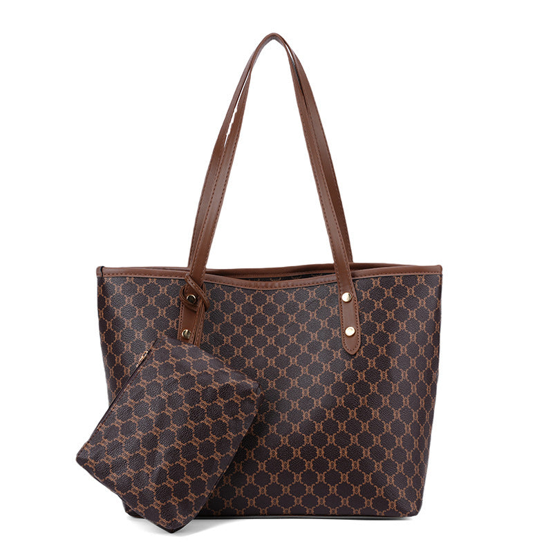 Elegante Designer-Handtasche mit passendem Beutel