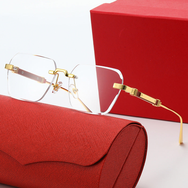 Damen modische Sonnenbrille mit stylischem quadratischen Rahmen Brehn