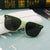 Damen moderne Sonnenbrille mit filigranem Rahmen und UV-Schutz Brehn