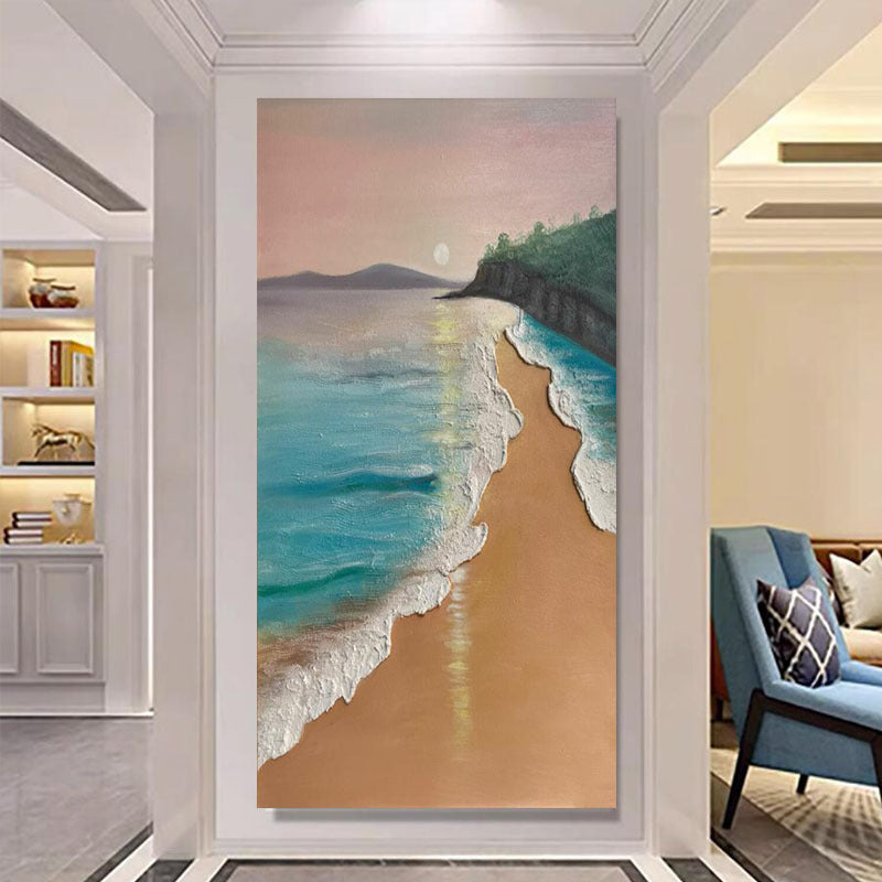 Küstenlandschaft Texturierte Kunst