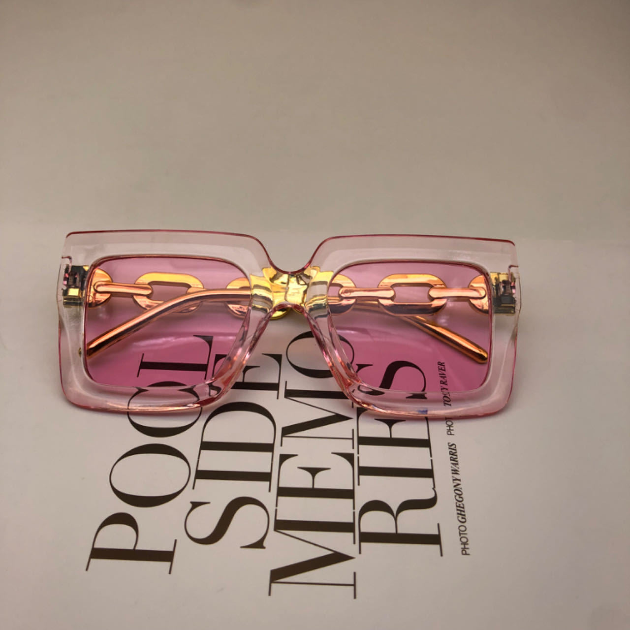 Retro Quadrat Rahmen Sonnenbrille Brehn
