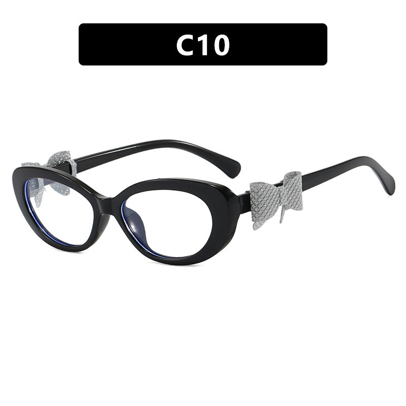 Damen modische Sonnenbrille mit verspieltem Schleifen-Design Brehn