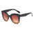 Damen Elegante oversized Sonnenbrille mit ausgefallenem Rahmen Brehn