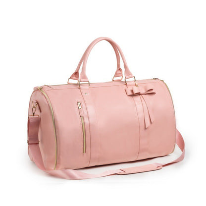 Chic Bow Detaillierte Reise-Duffle-Tasche Brehn