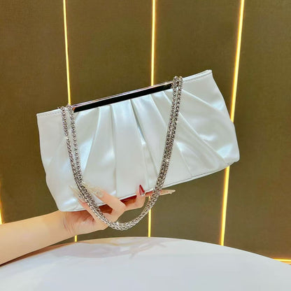 Faltende Kettenriemen Abendhandtasche